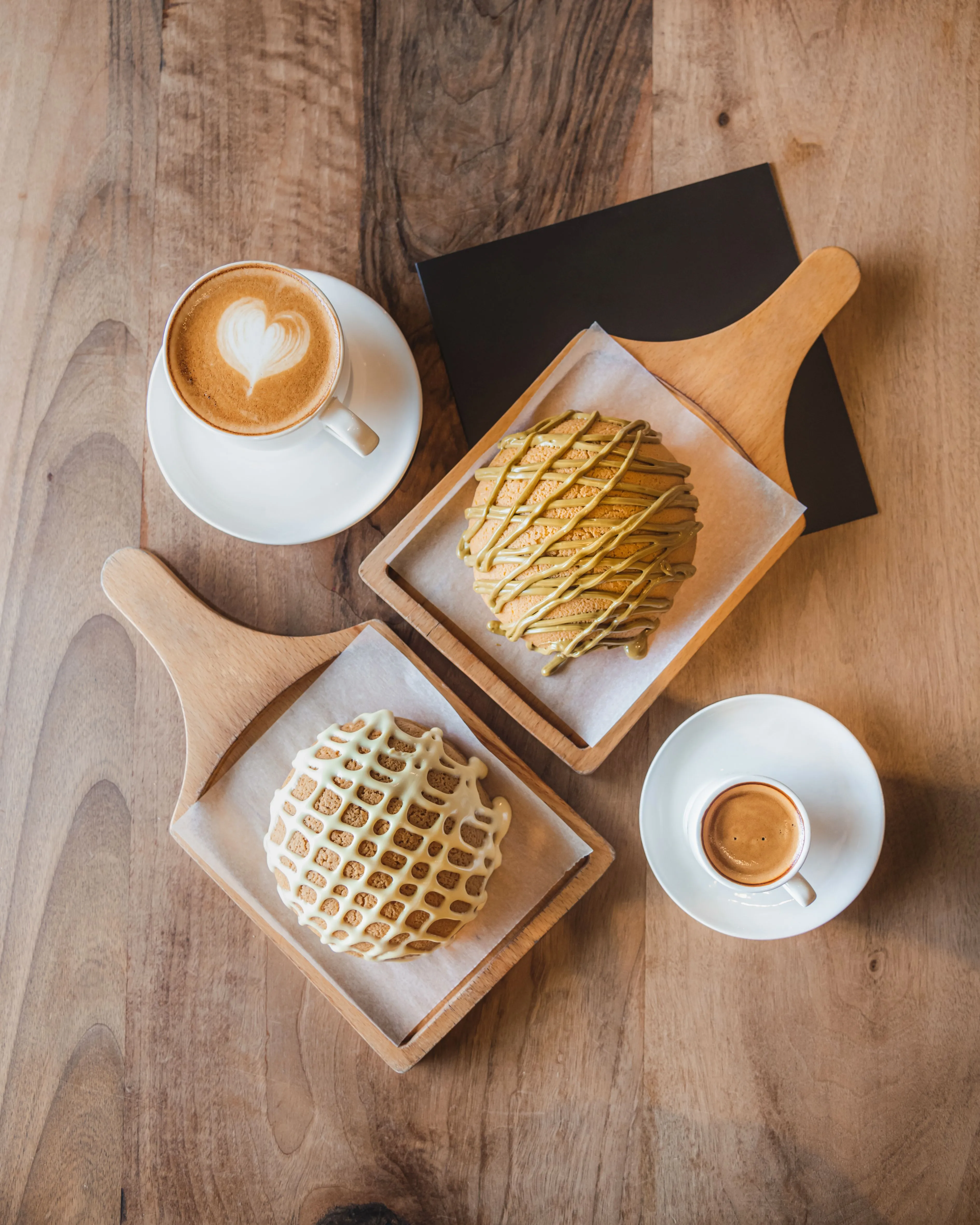Delicious fresh pastry at a cafe, demonstrating visual upselling to increase average order value.